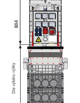 Čelní pohled EK600