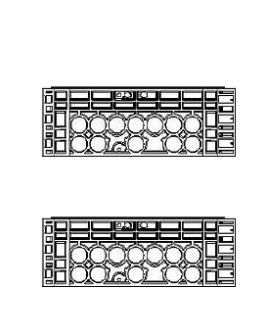 Rám k šachtě EK 288, výška 220 mm