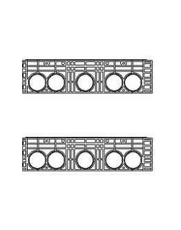 Rám k šachtě EK 328, výška 220 mm
