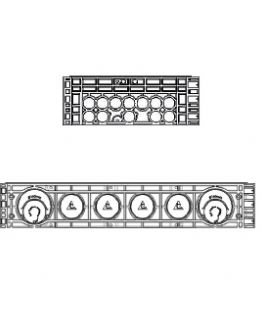 Rám k šachtě EK 338, výška 220 mm