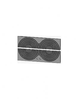 Adaptační deska pružná dělená 2x40-125mm