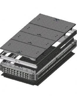 Základ šachty EK 708, B125, poklop litina 