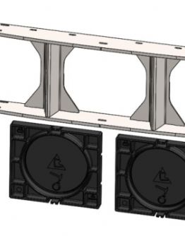 Nové rámové prvky VarioModul pro průchody 160mm