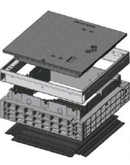 Šachty EK 288 (550 x 550 / 700 x 700 mm)