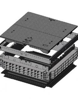 Šachty EK 328 (800 x 800 / 960 x 960 mm)