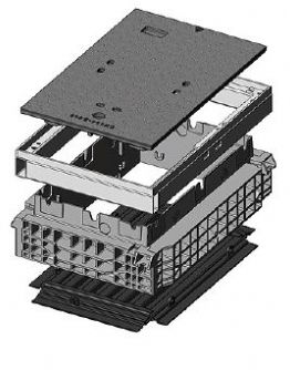 Šachty EK 368 (400 x 650 / 550 x 800 mm)