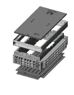 Šachty EK 378 (400 x 800 / 550 x 960 mm)