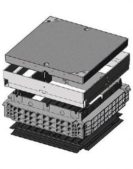 Šachty EK 388 (650 x 650 / 800 x 800 mm)