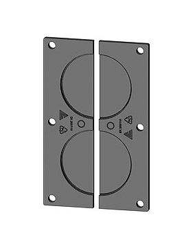 Adaptační deska dělená pro rámy EK268 350mm a EK278 350mm, 4 ks