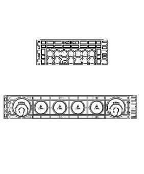 Rám k šachtě EK 338, výška 220 mm
