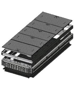 Základ šachty EK 738, B125, poklop litina 