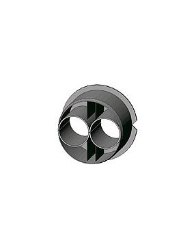 Průchodkový adaptér dělený 2x50mm