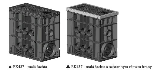 Malá předávací šachta EK437